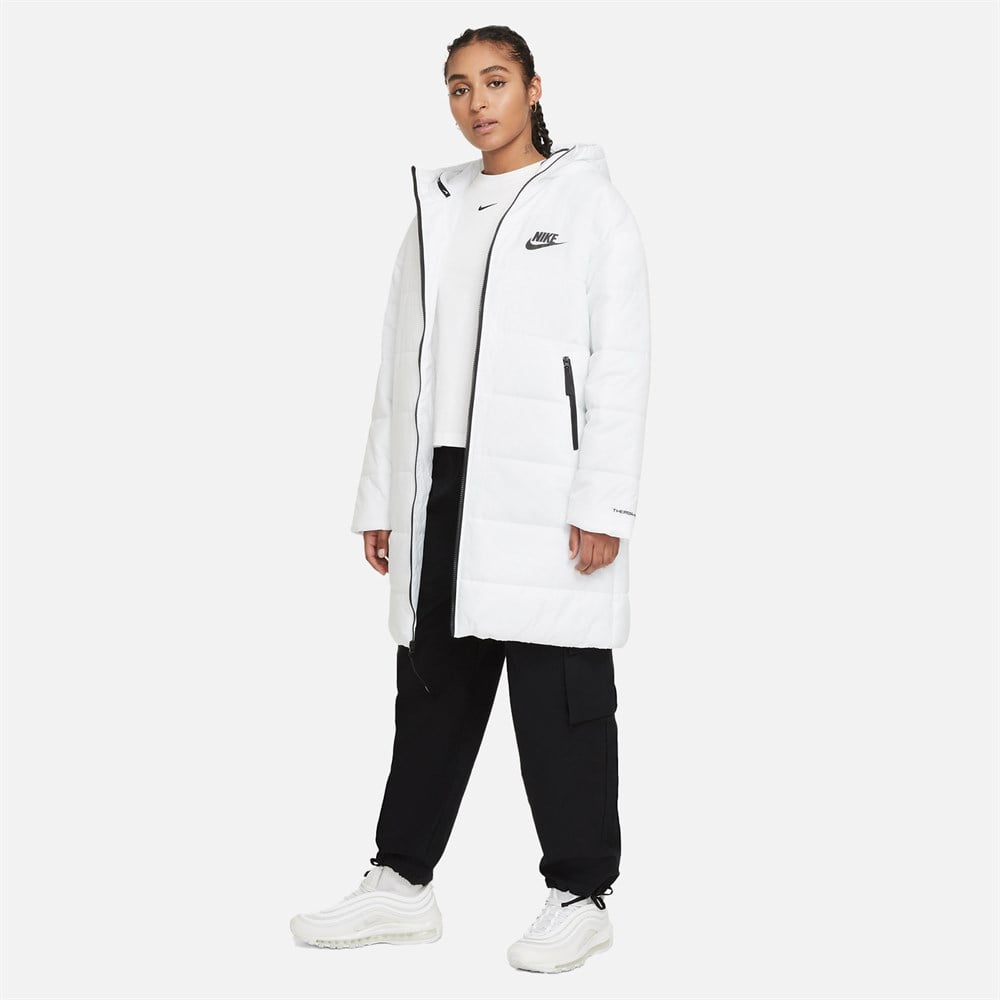 Nike W Nsw Tf Rpl Classıc Hd Parka Kadın Beyaz Ceket - DJ6999-100