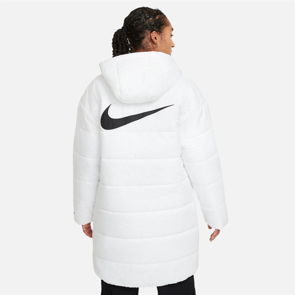 Nike W Nsw Tf Rpl Classıc Hd Parka Kadın Beyaz Ceket - DJ6999-100