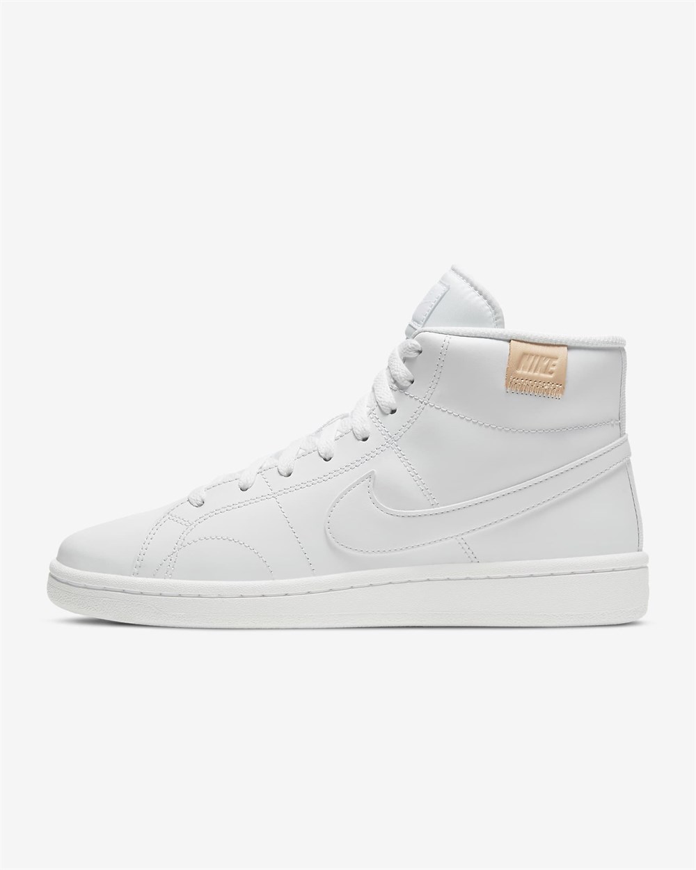 Nike Wmns Court Royale 2 Mıd Kadın Beyaz Günlük Ayakkabı  - CT1725-100