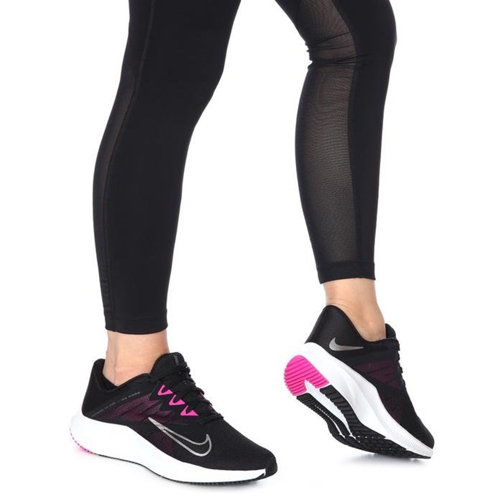 Nike Wmns Quest 3 Kadın Siyah Koşu Ayakkabı - CD0232-007