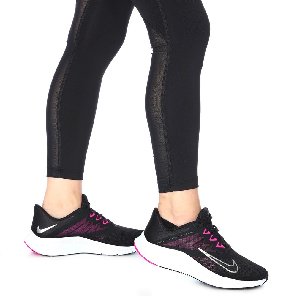 Nike Wmns Quest 3 Kadın Siyah Koşu Ayakkabı - CD0232-007