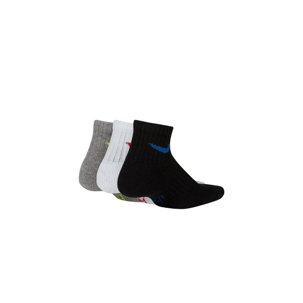 Nike Y Nk Everyday Cush Ankle 3Pr Çocuk Karışık Renkli Çorap - SX6844-901