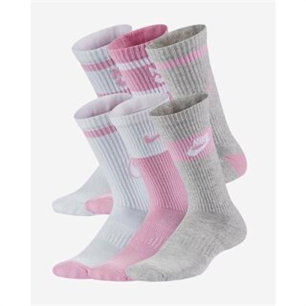 Nike Y Nk Everyday Cush Crew 6Pr -G Çocuk Karışık Renkli Çorap - CK7302-905