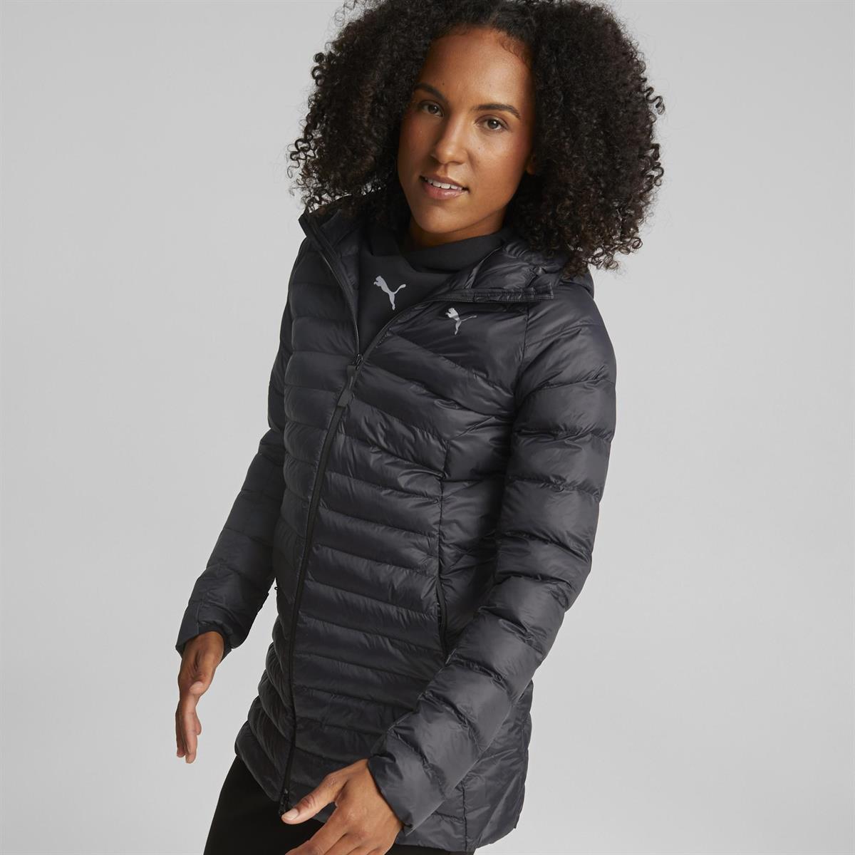 Packlite Primaloft Long Hooded Jacket Kadın Mont