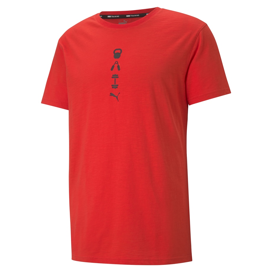 PERFORMANCE GRAPHIC SS TEE Poppy Red
