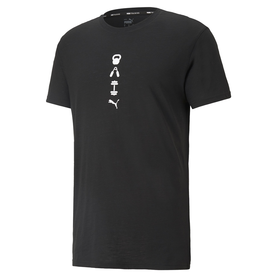 PERFORMANCE GRAPHIC SS TEE Puma Black