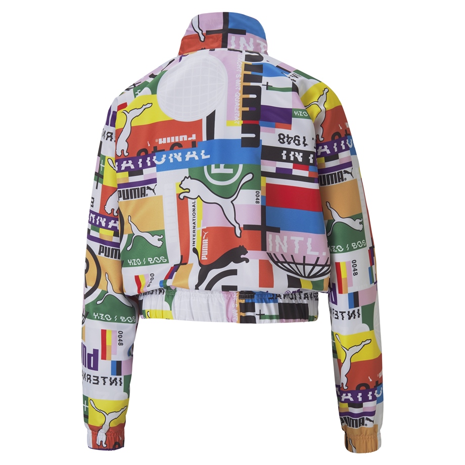 PI AOP Woven Track Jacket Puma White