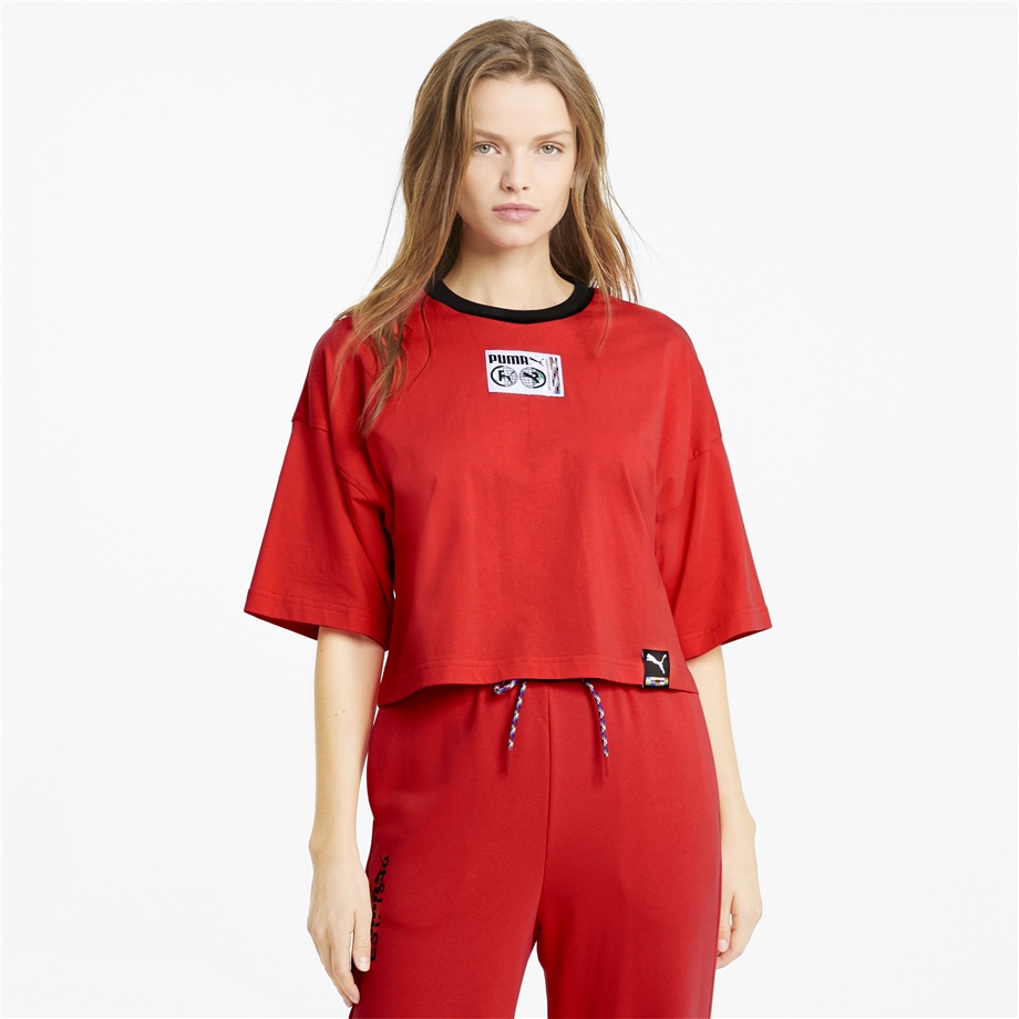 PI Graphic Tee Poppy Red