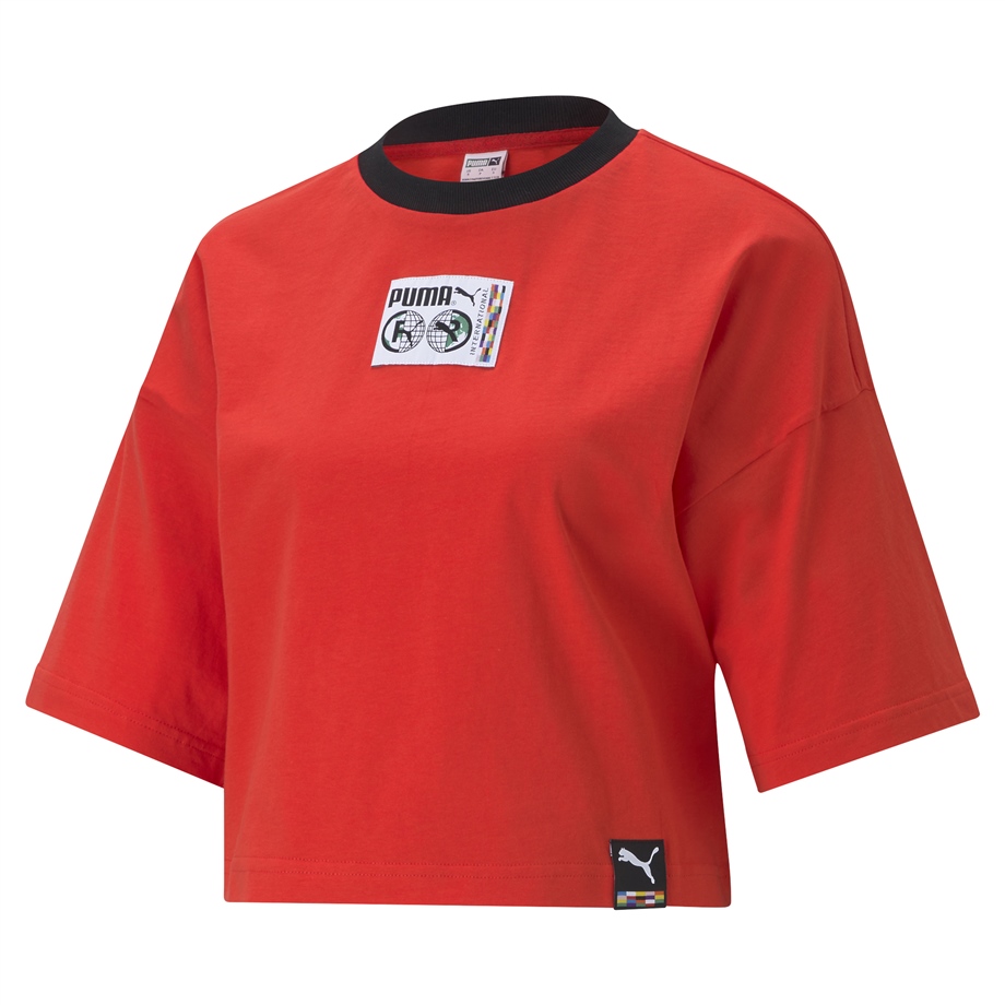 PI Graphic Tee Poppy Red