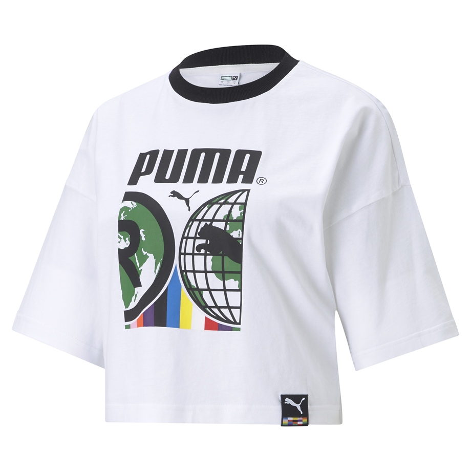 PI Graphic Tee Puma White