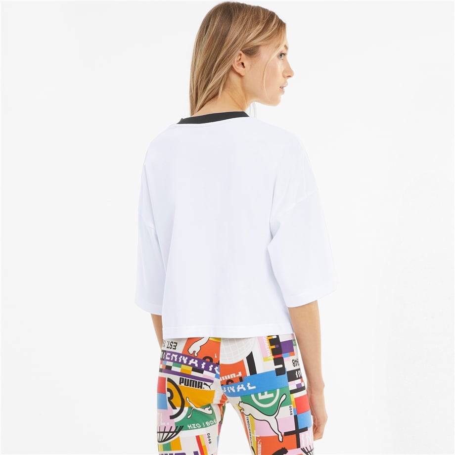 PI Graphic Tee Puma White