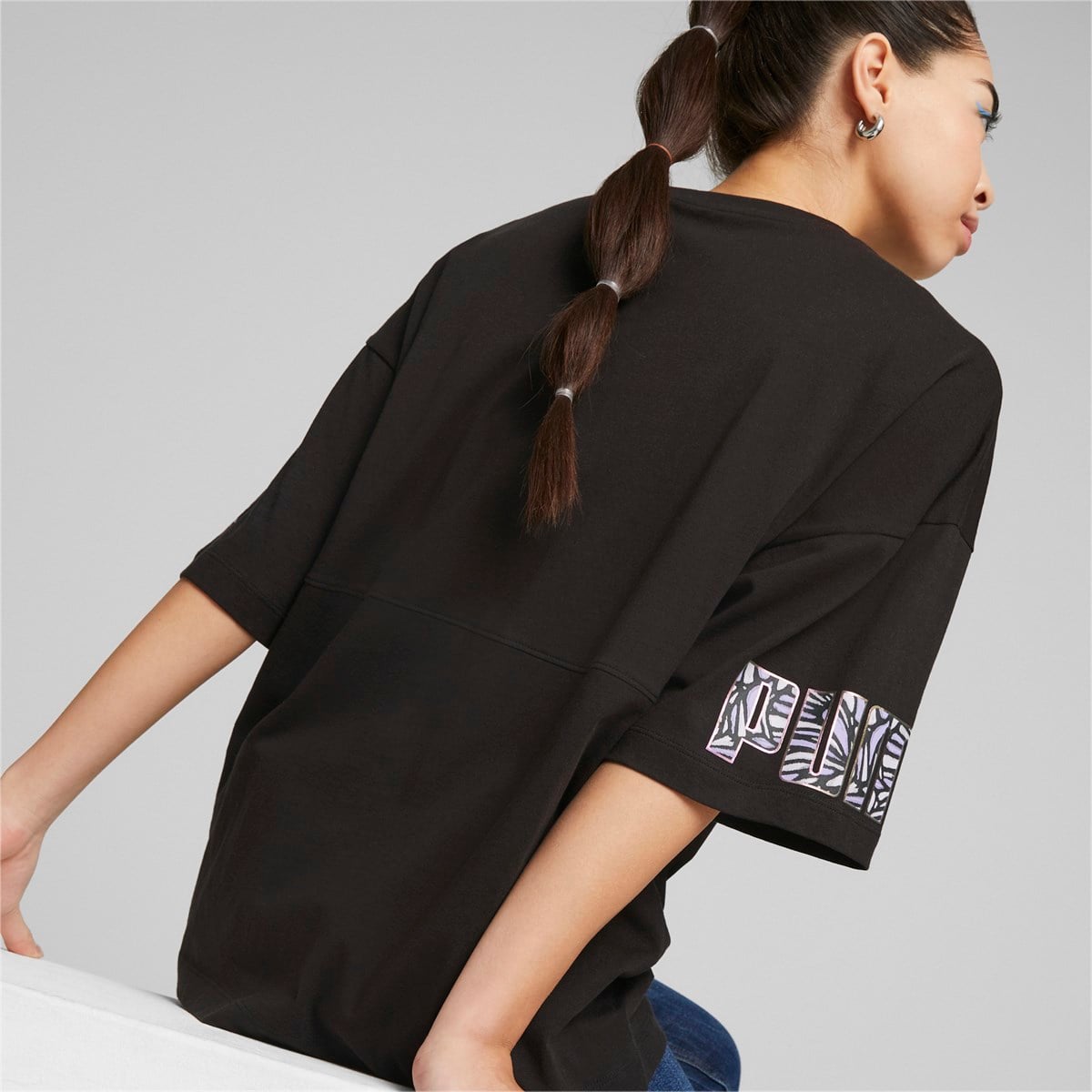 Power Nova Shine Colorblock Tee