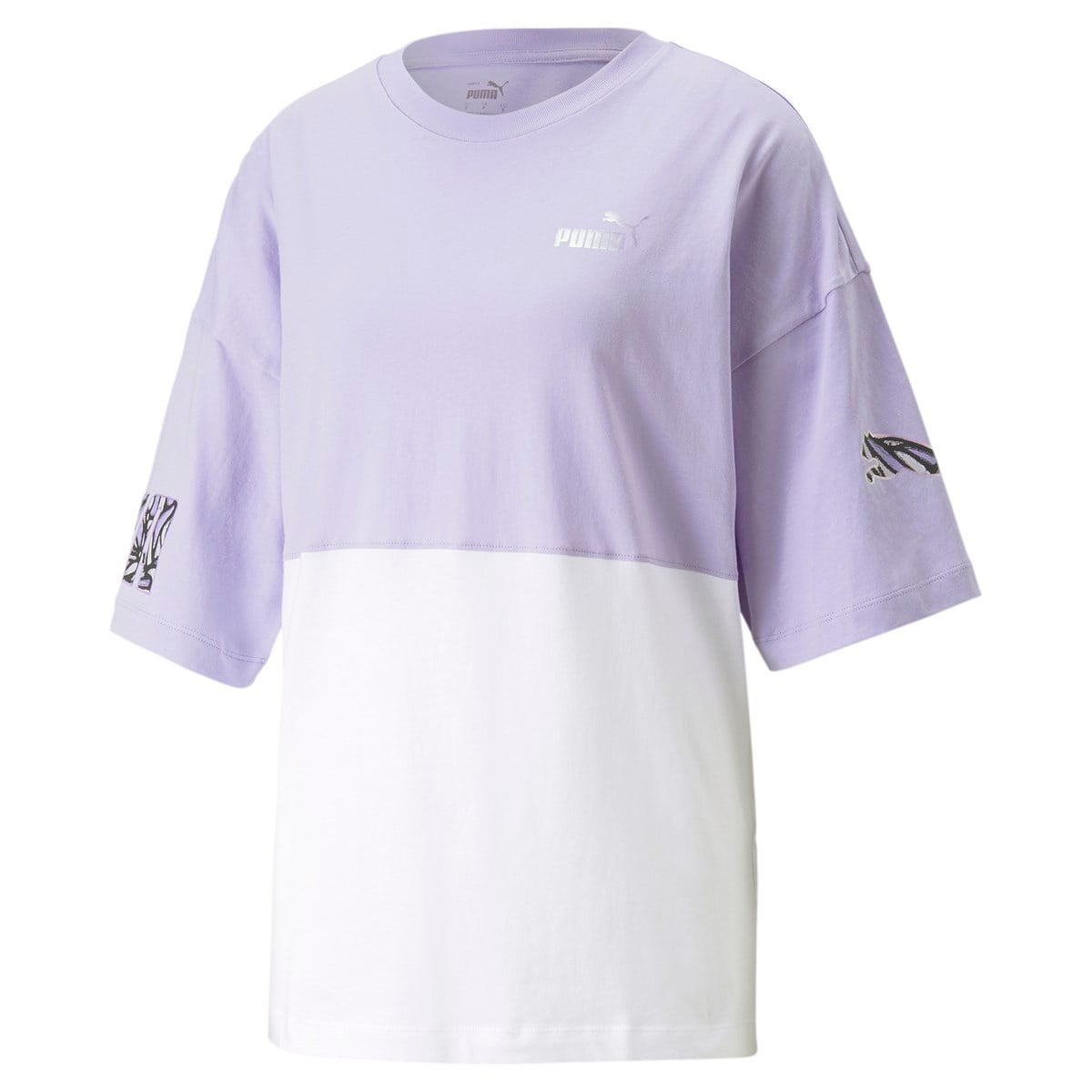 Power Nova Shine Colorblock Tee