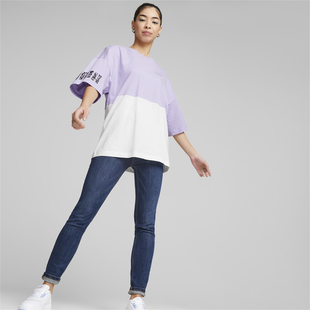 Power Nova Shine Colorblock Tee