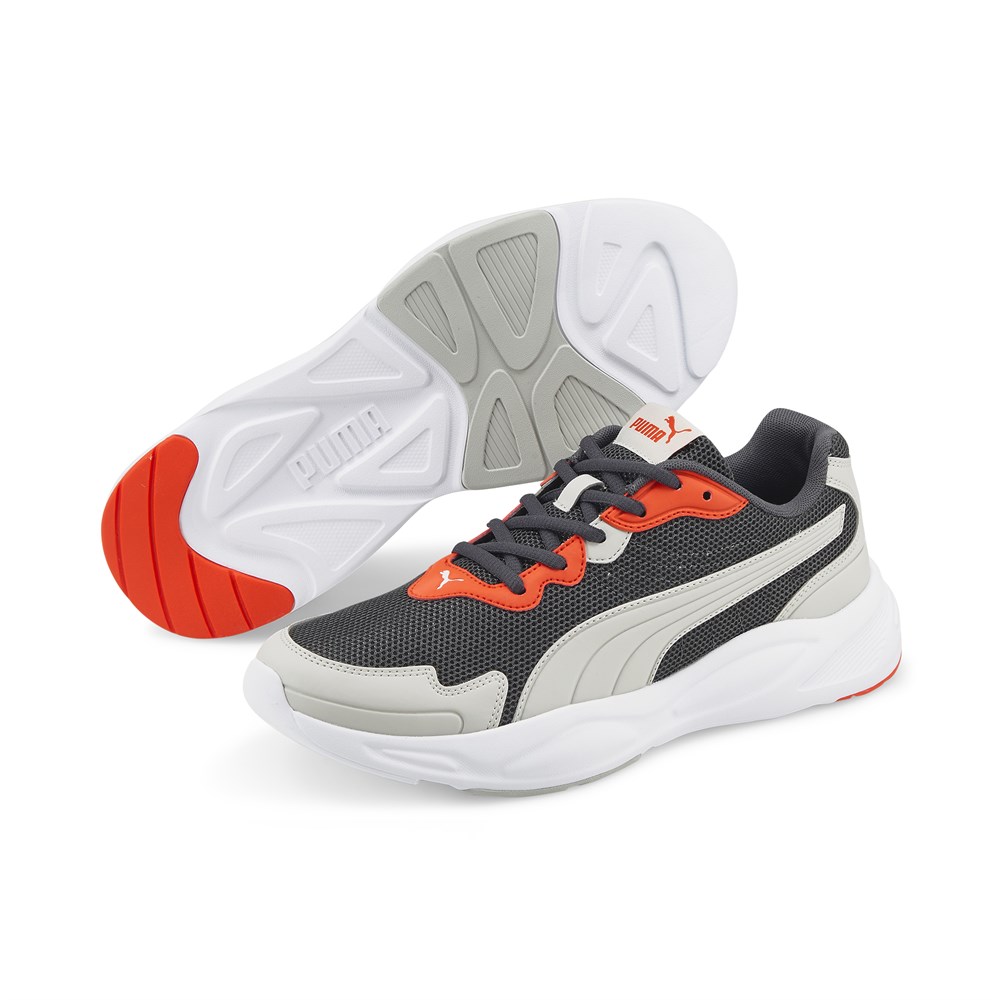 Puma 90S Runner Nu Wave Unisex Gri Günlük Spor Ayakkabı - 373017-16