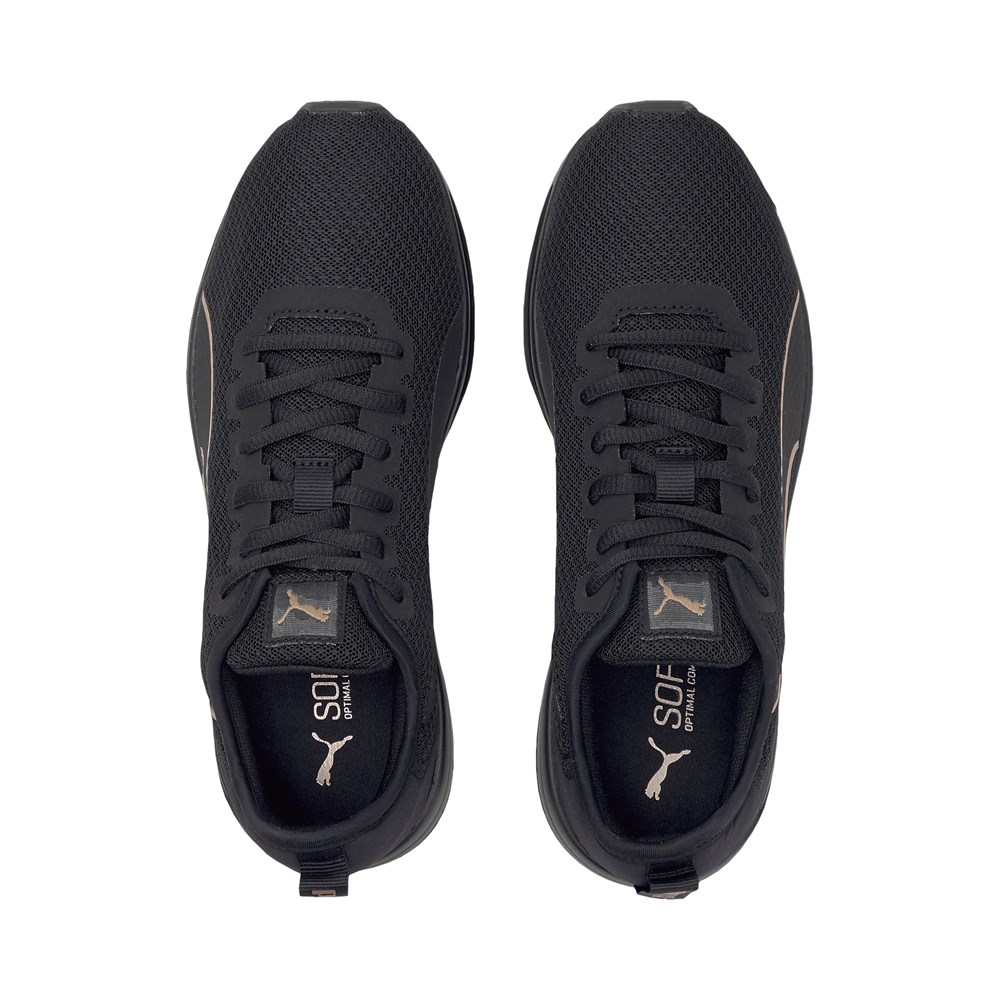 Puma Accent Unisex Siyah Koşu Spor Ayakkabı - 195515-05