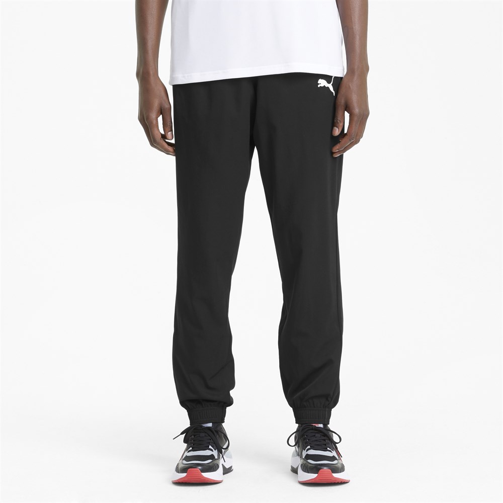 Puma Actıve Woven Pants Cl Erkek Siyah Günlük Eşofman Altı - 586733-01