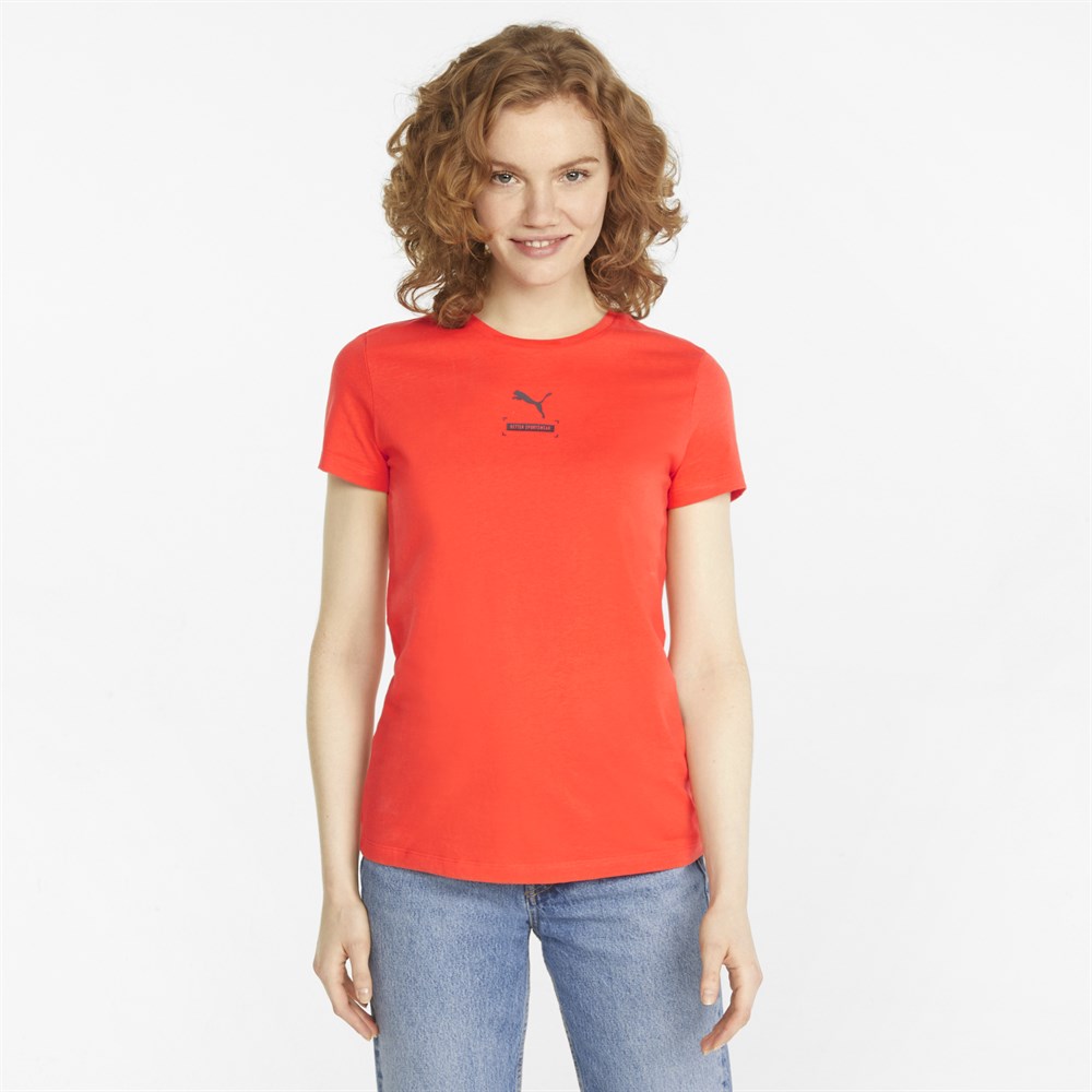 Puma Better Tee Kadın Turuncu Günlük T-shirt - 847469-26