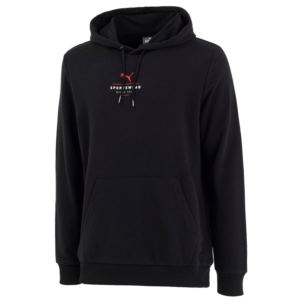 Puma Blank Base Men’S Hoodie Tr Erkek Siyah Günlük Sweatshirt - 673967-02