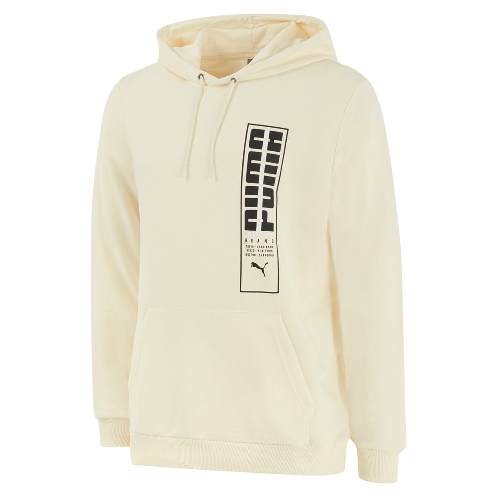 Puma Blank Base Men’S Hoodie Tr Erkek Krem Günlük Sweatshirt - 673966-01