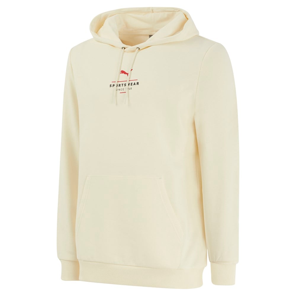 Puma Blank Base Men’S Hoodie Tr Erkek Krem Günlük Sweatshirt - 673967-01