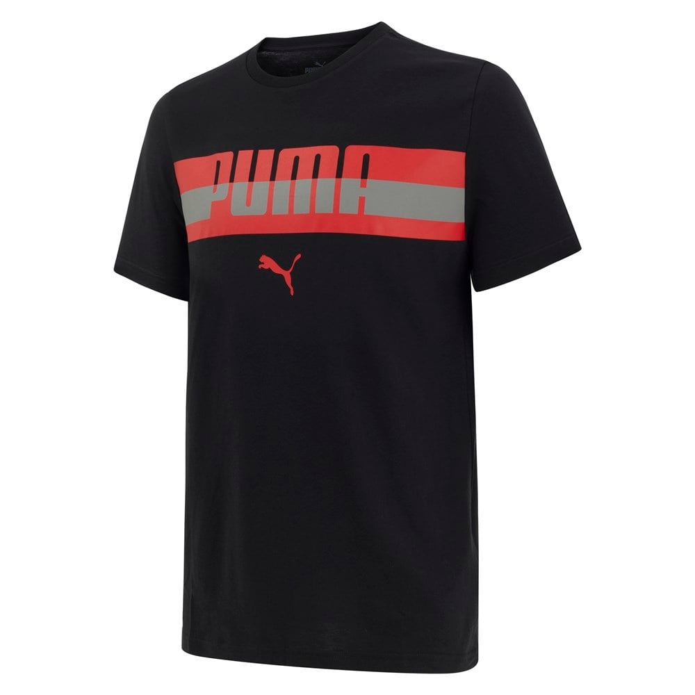 Puma Blank Base Men’S Tee Erkek Siyah Günlük T-shirt - 673925-01