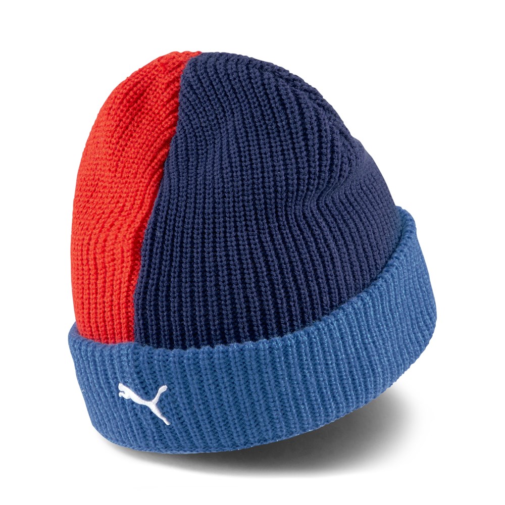 Puma Bmw Mms Classic Cuff Beanie Unisex Mavi Bere - 02348902