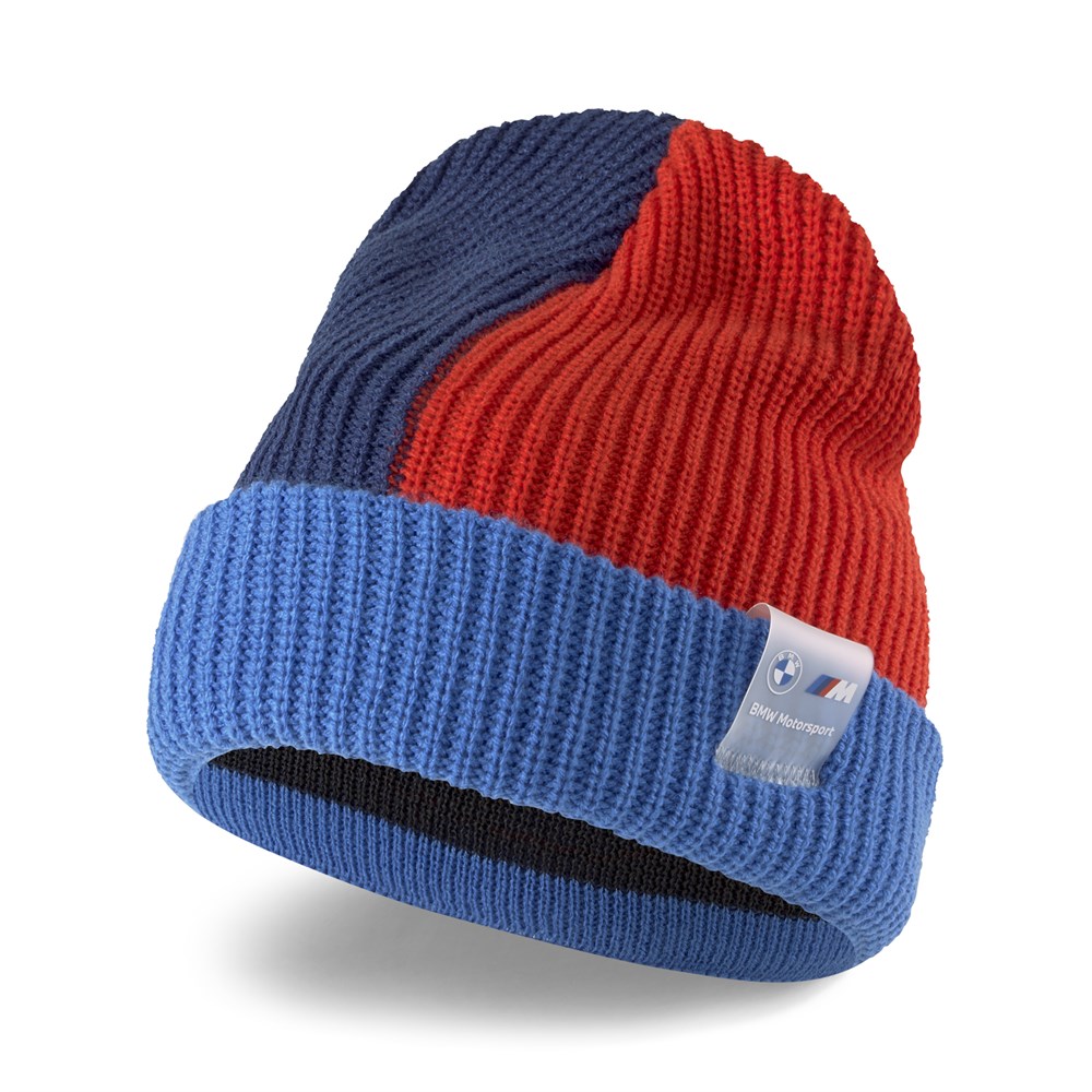 Puma Bmw Mms Classic Cuff Beanie Unisex Mavi Bere - 02348902