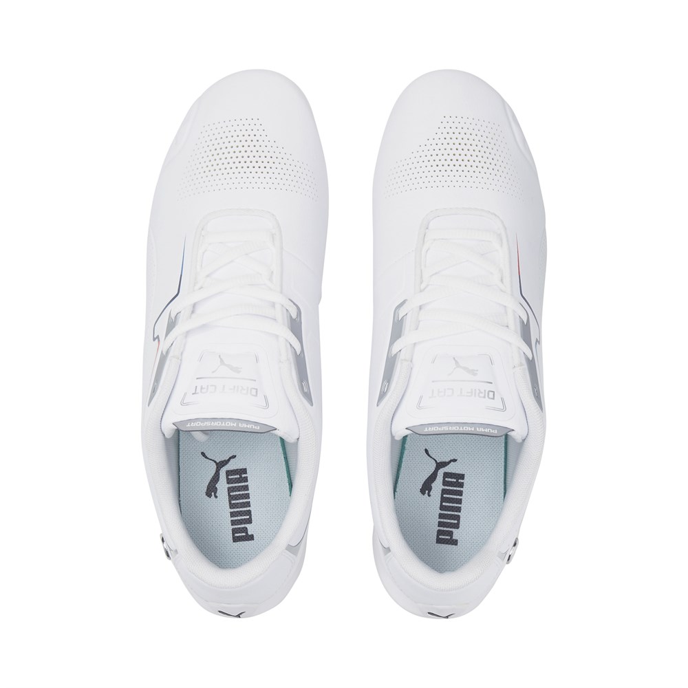 Puma Bmw Mms Drift Cat 8 Erkek Beyaz Günlük Spor Ayakkabı - 307166-02