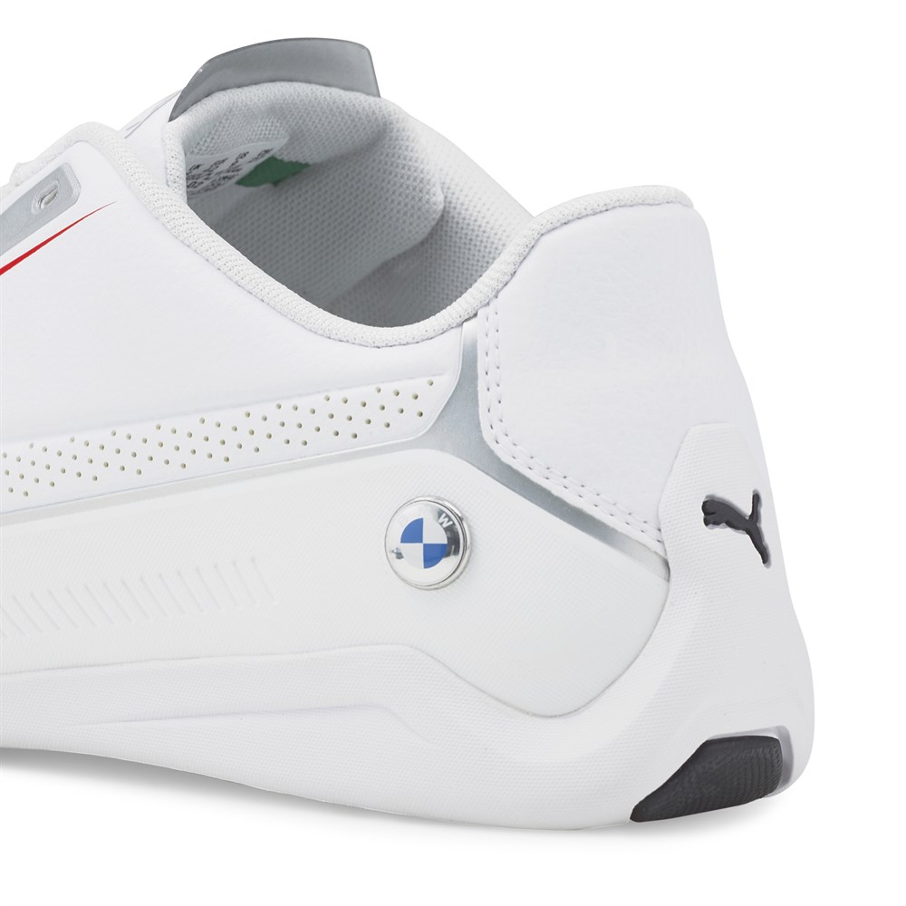 Puma Bmw Mms Drift Cat 8 Erkek Beyaz Günlük Spor Ayakkabı - 307166-02