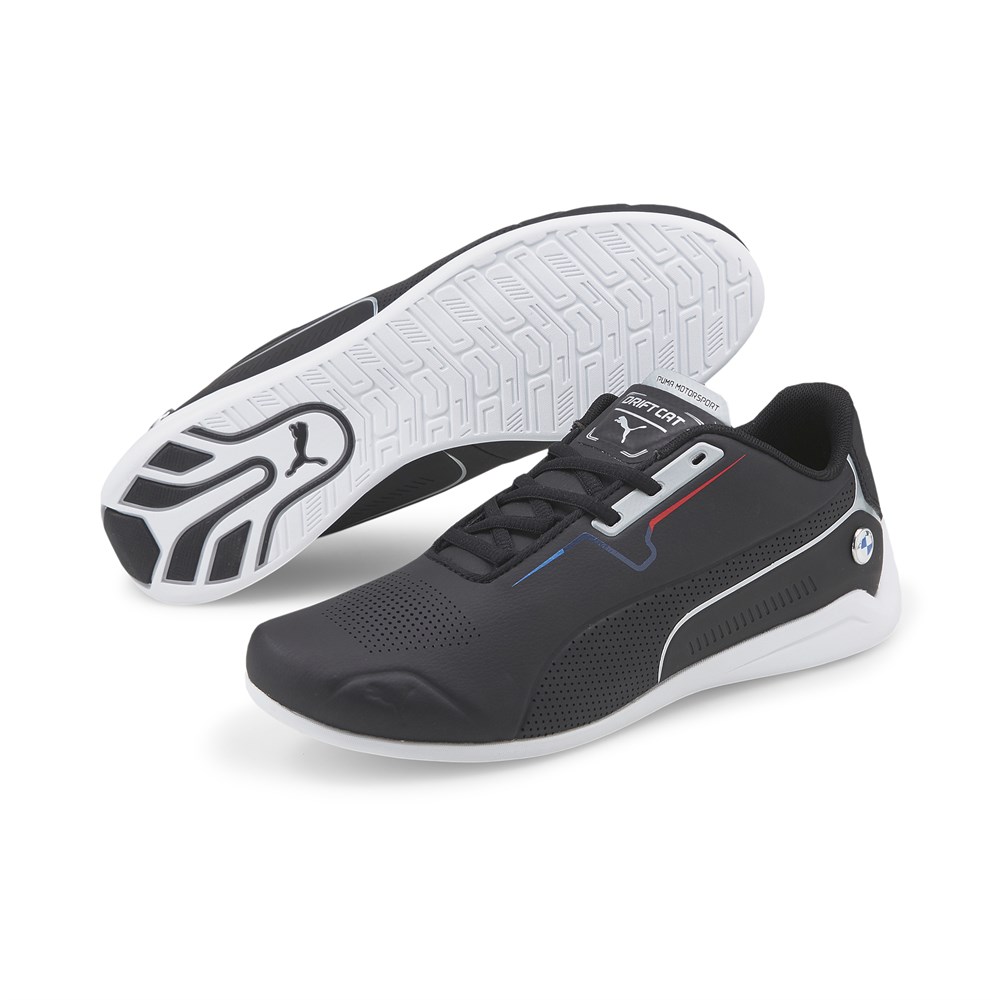 Puma Bmw Mms Drift Cat 8 Erkek Siyah Günlük Spor Ayakkabı - 307166-01