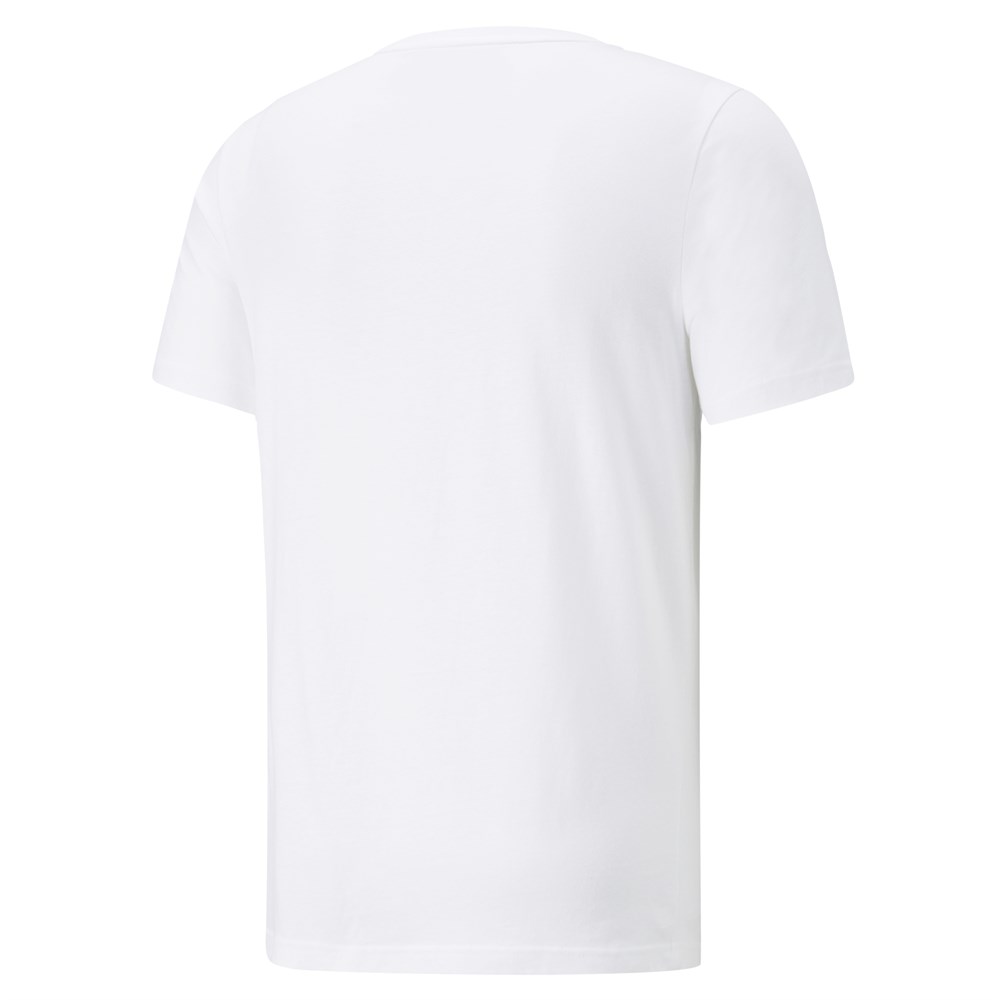 Puma BMW MMS ESS Small Logo Tee Erkek Beyaz T-shirt - 53225402