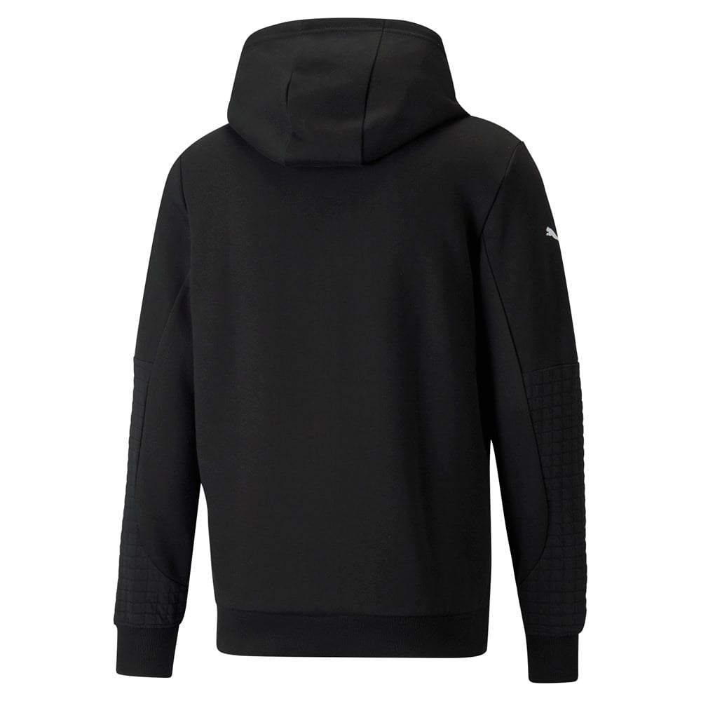 Puma BMW MMS Full-Zip Hoodie Erkek Siyah Sweatshirt - 53118701