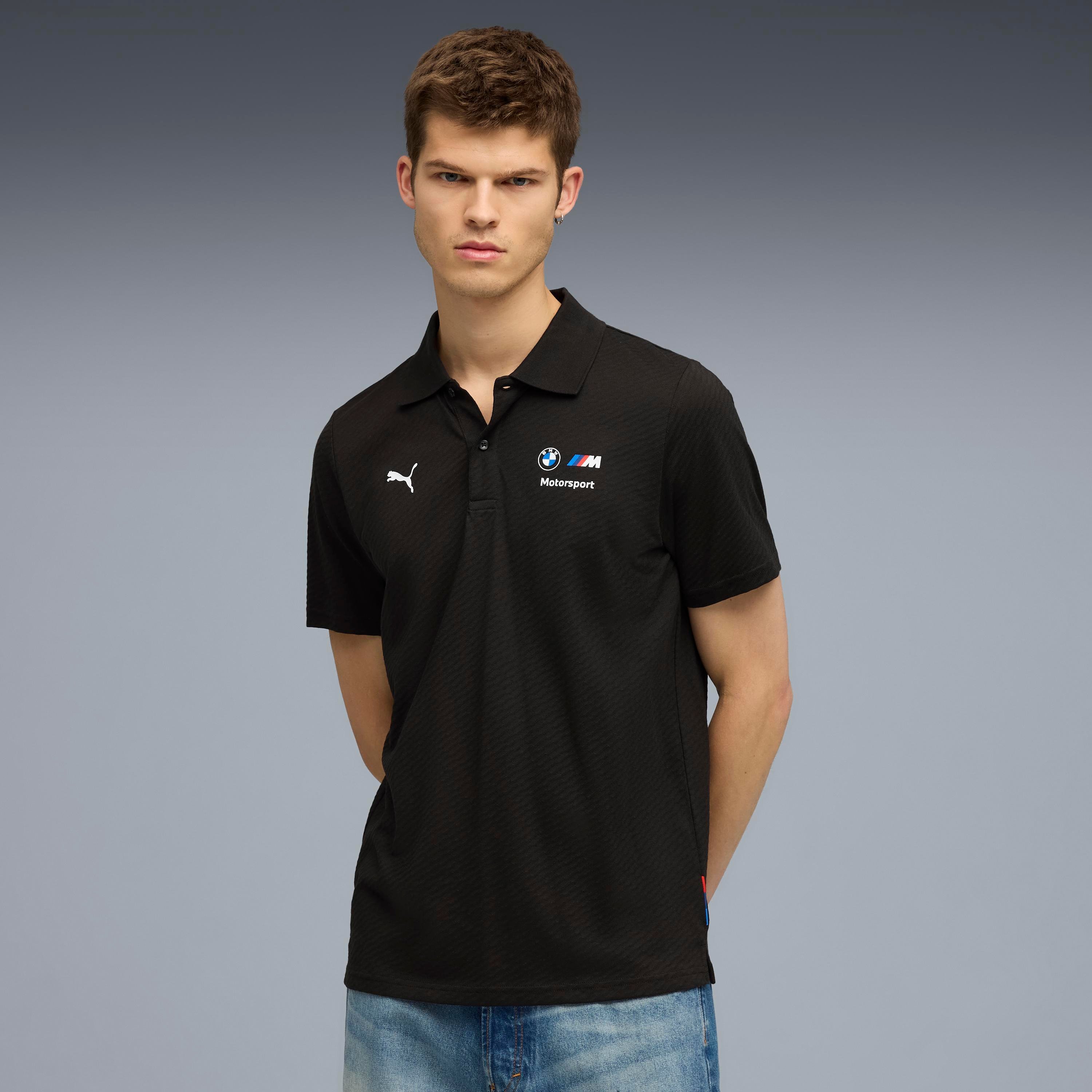 Puma Bmw Mms Jaquard  Polo Erkek Yetişkin Polo T-shirt