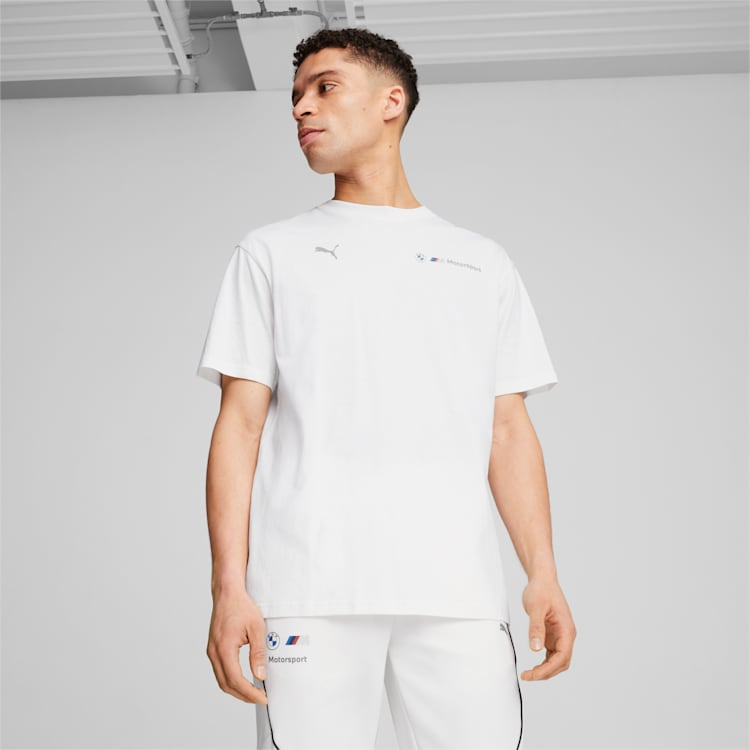Puma Bmw Mms New Ess Logo Tee Erkek T-shirt