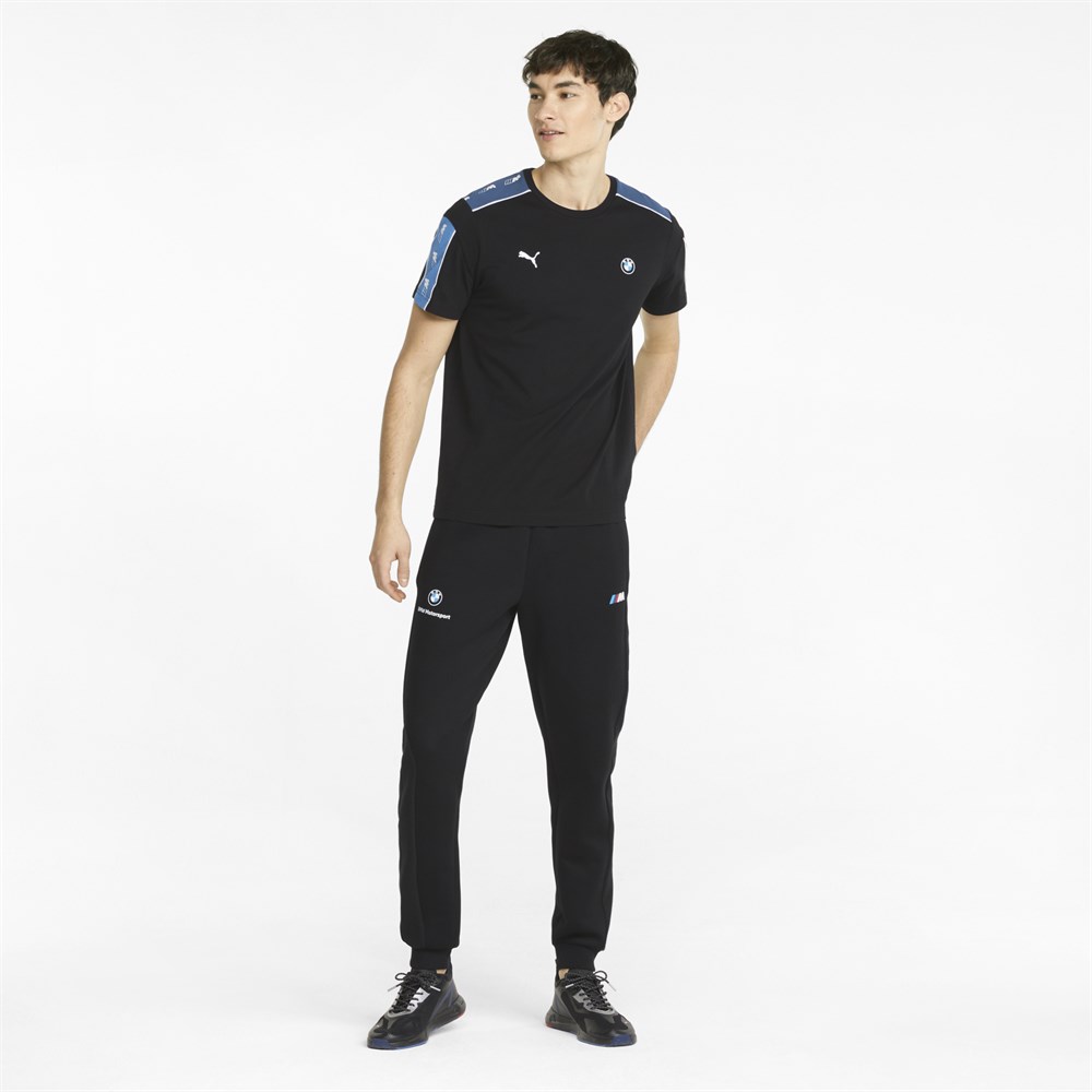 Puma Bmw Mms Sweat Pants Reg Fit Cc Erkek Siyah Günlük Eşofman Altı - 533372-01