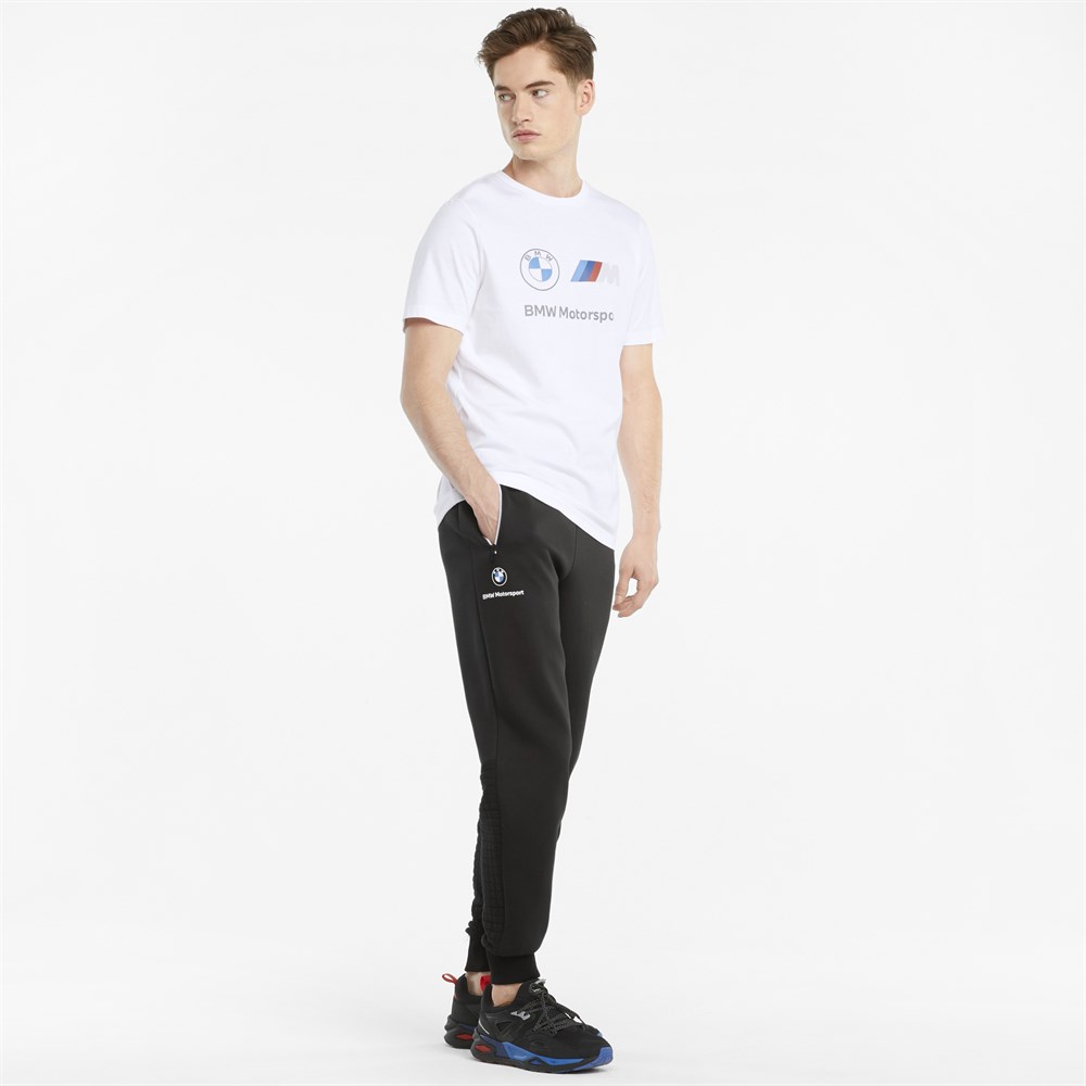 Puma BMW MMS Sweatpants CC Erkek Siyah Eşofman Altı - 53118801