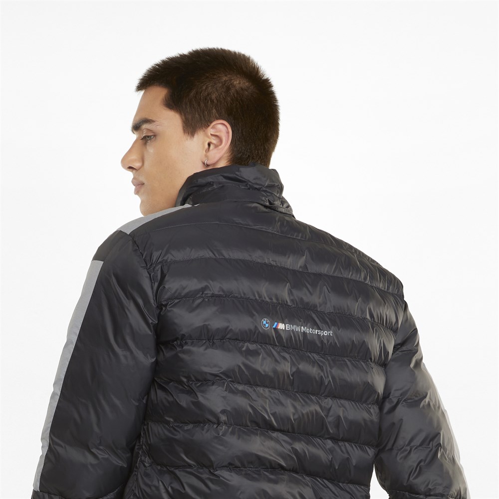 Puma Bmw Mms T7 Ecolite Down Jacket Erkek Siyah Mont - 53116801