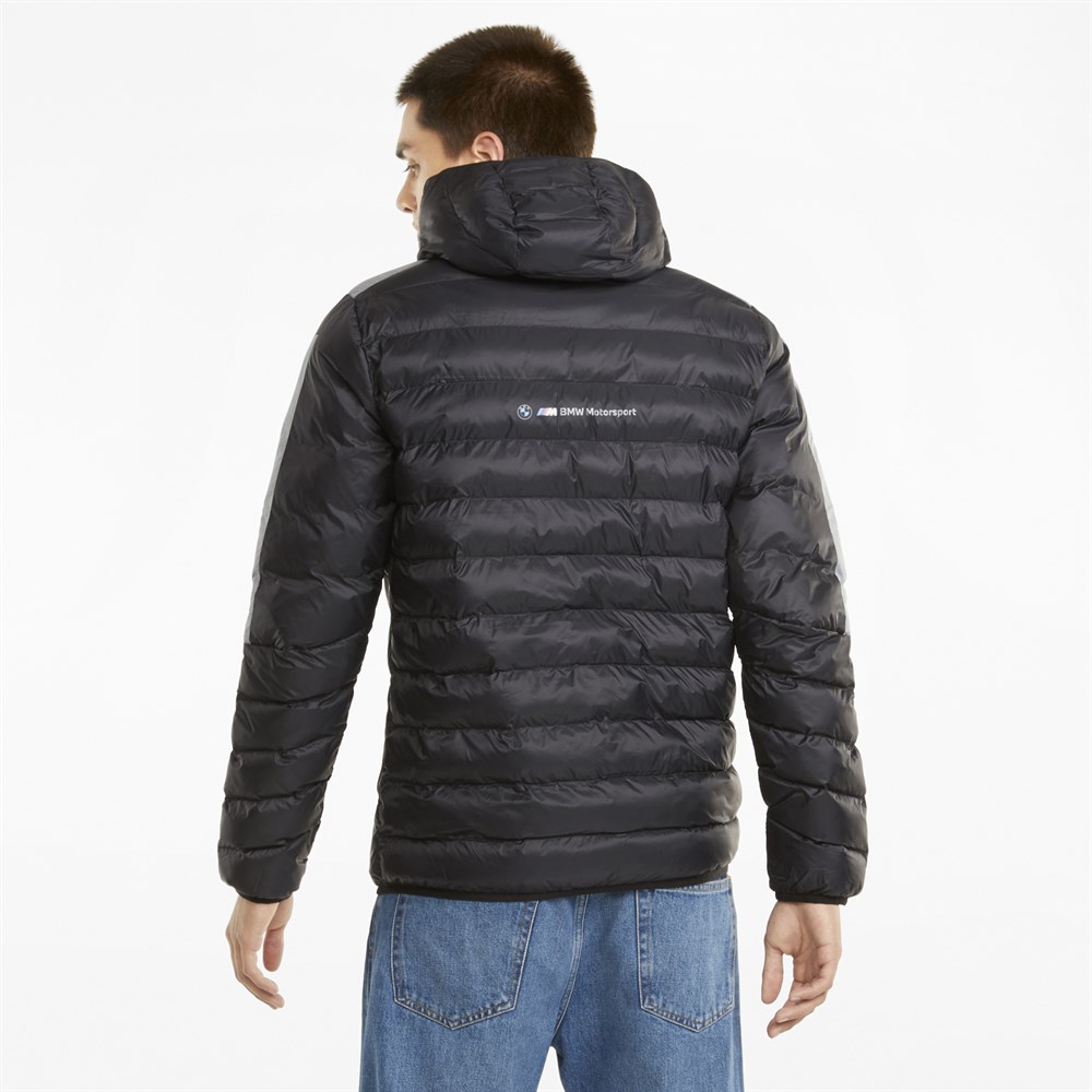 Puma Bmw Mms T7 Ecolite Down Jacket Erkek Siyah Mont - 53116801