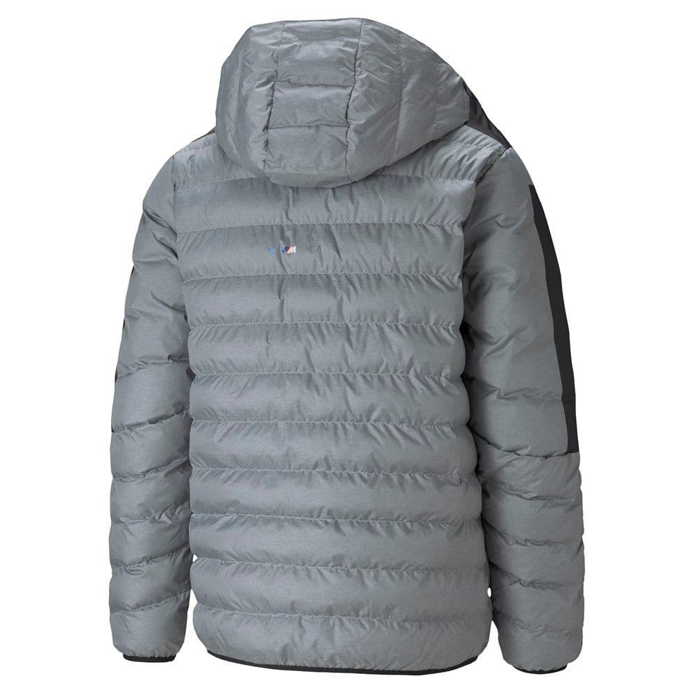 Puma Bmw Mms T7 Ecolite Down Jacket Erkek Gri Mont - 53116803