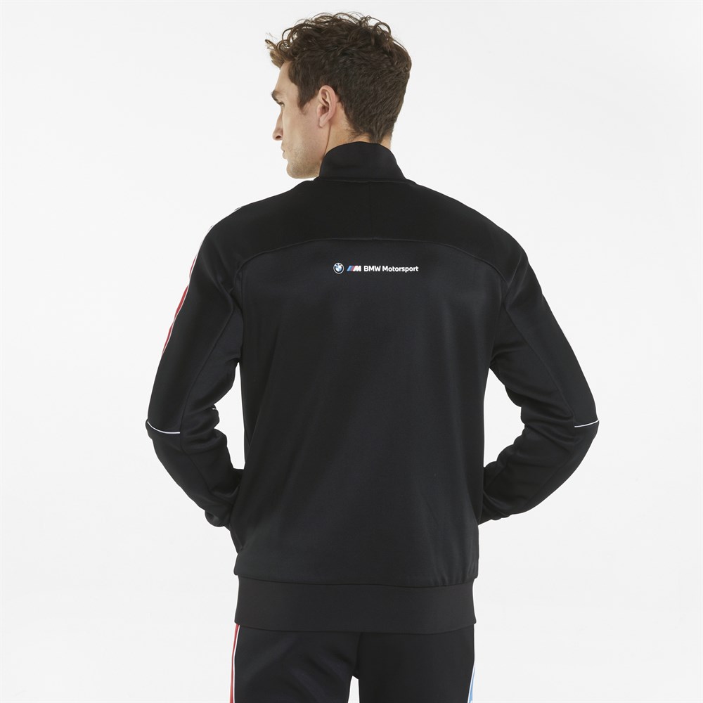 Puma Bmw Mms T7 Track Jacket Erkek Siyah Günlük Ceket - 533346-04