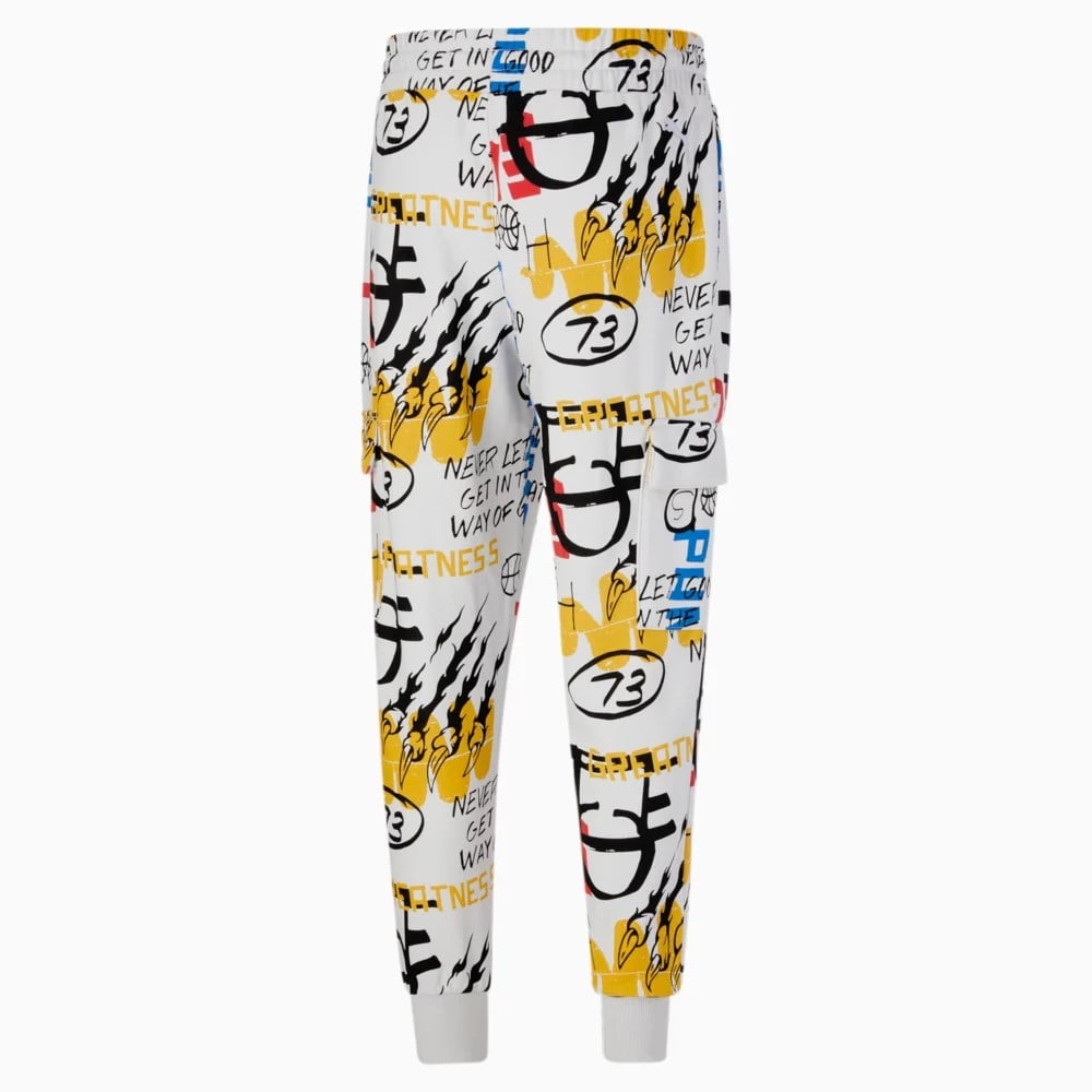Puma Booster Pant Aop Erkek Gri Günlük Eşofman Altı - 534135-03