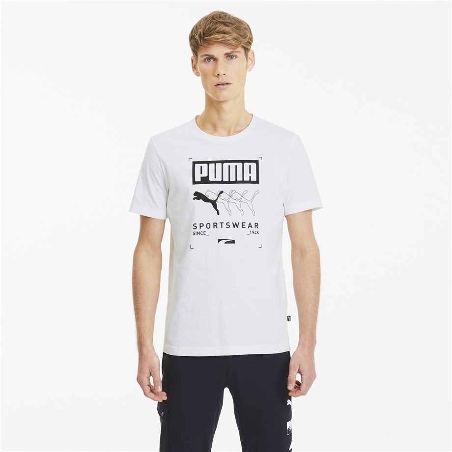 Puma Box Tee Te Erkek Üst & T-shirt - 58190802