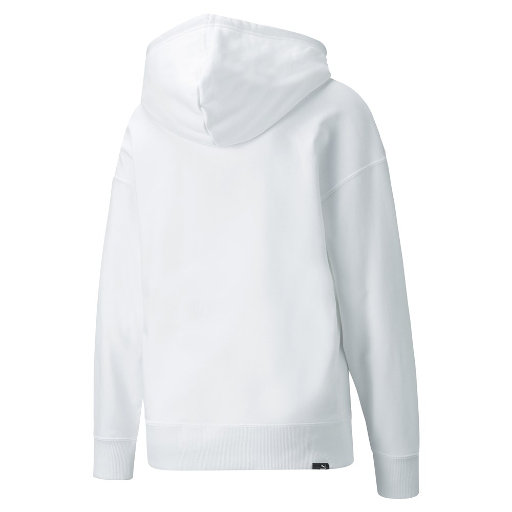 Puma Brand Love Hoodie Tr Kadın Beyaz Günlük Sweatshirt - 534352-02