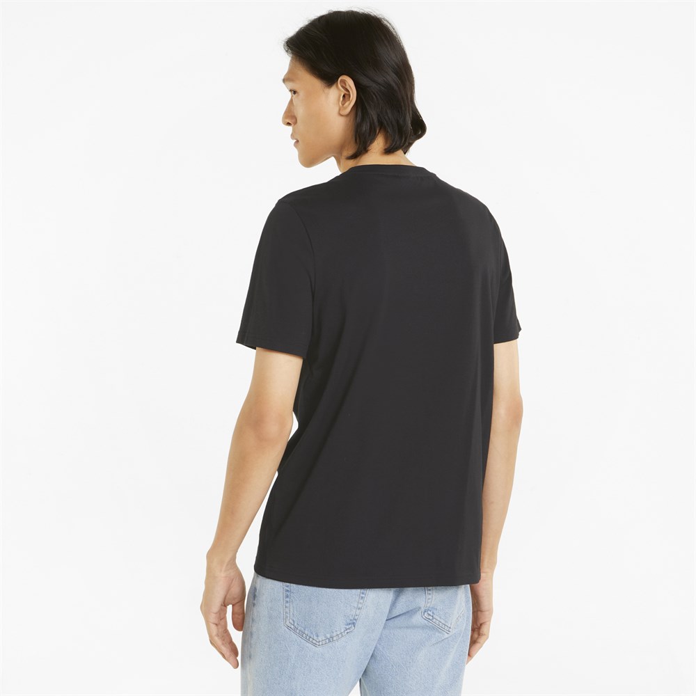 Puma Brand Love Tee Erkek Siyah Günlük T-shirt - 533653-01
