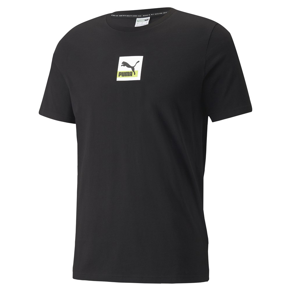 Puma Brand Love Tee Erkek Siyah Günlük T-shirt - 533653-01