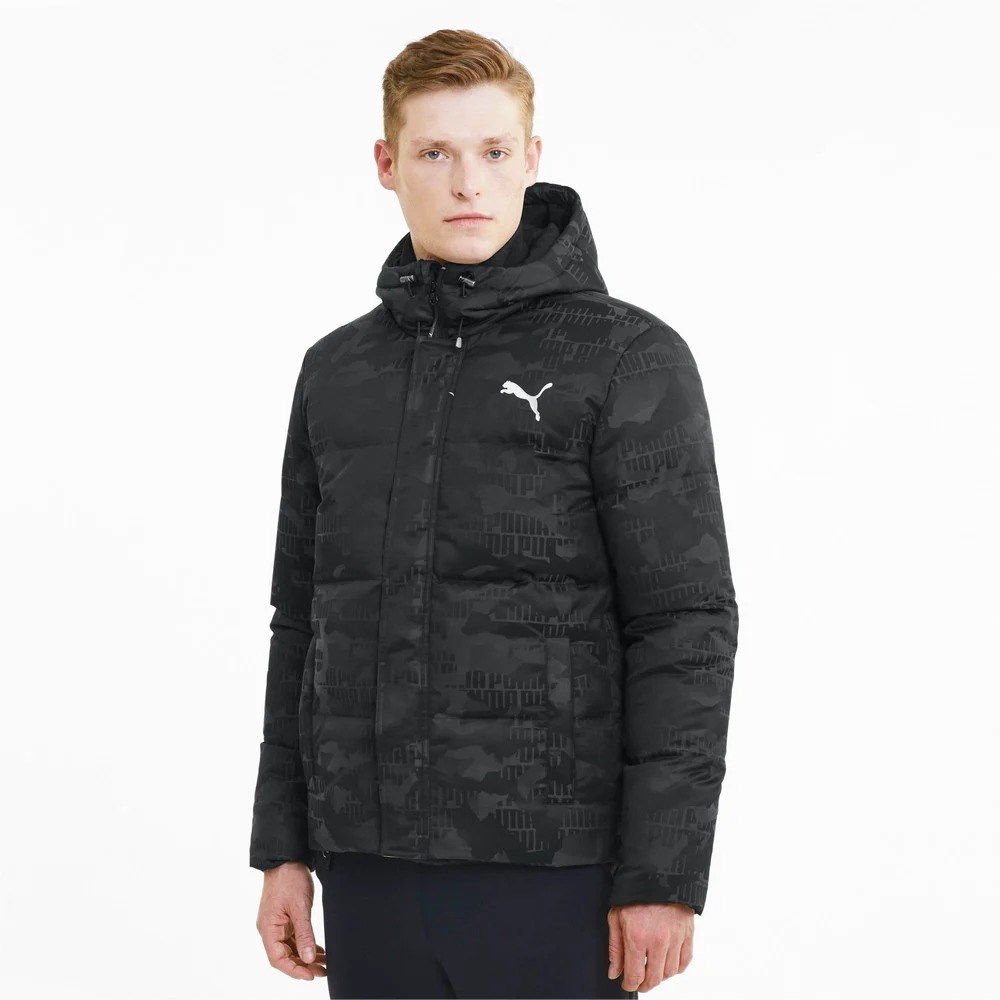 Puma Camo Down Jacket Erkek Mont & Kaban - 58216001