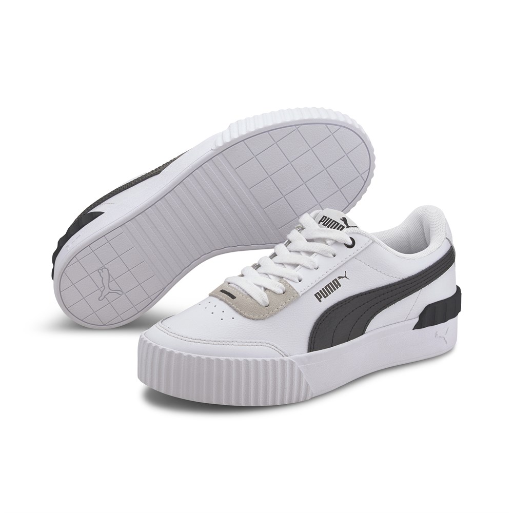 Puma Carina Lift Kadın Beyaz Günlük Spor Ayakkabı - 373031-16