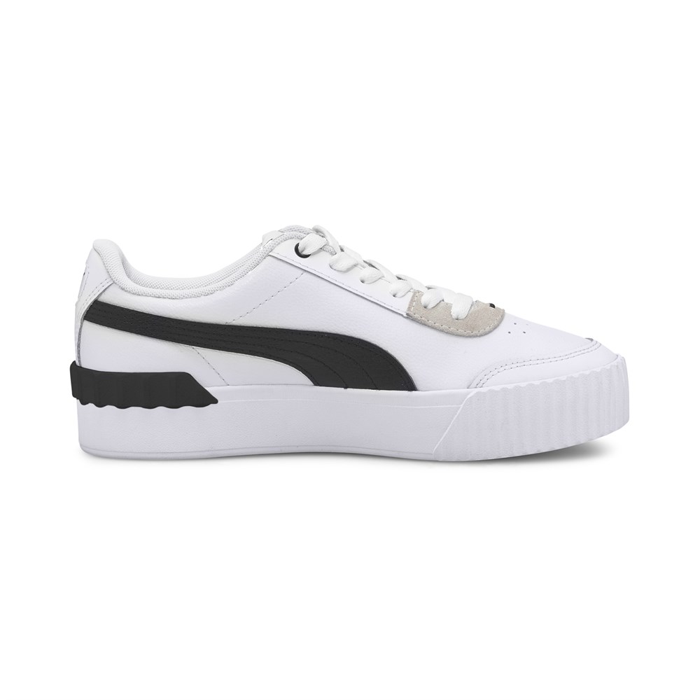 Puma Carina Lift Kadın Beyaz Günlük Spor Ayakkabı - 373031-16