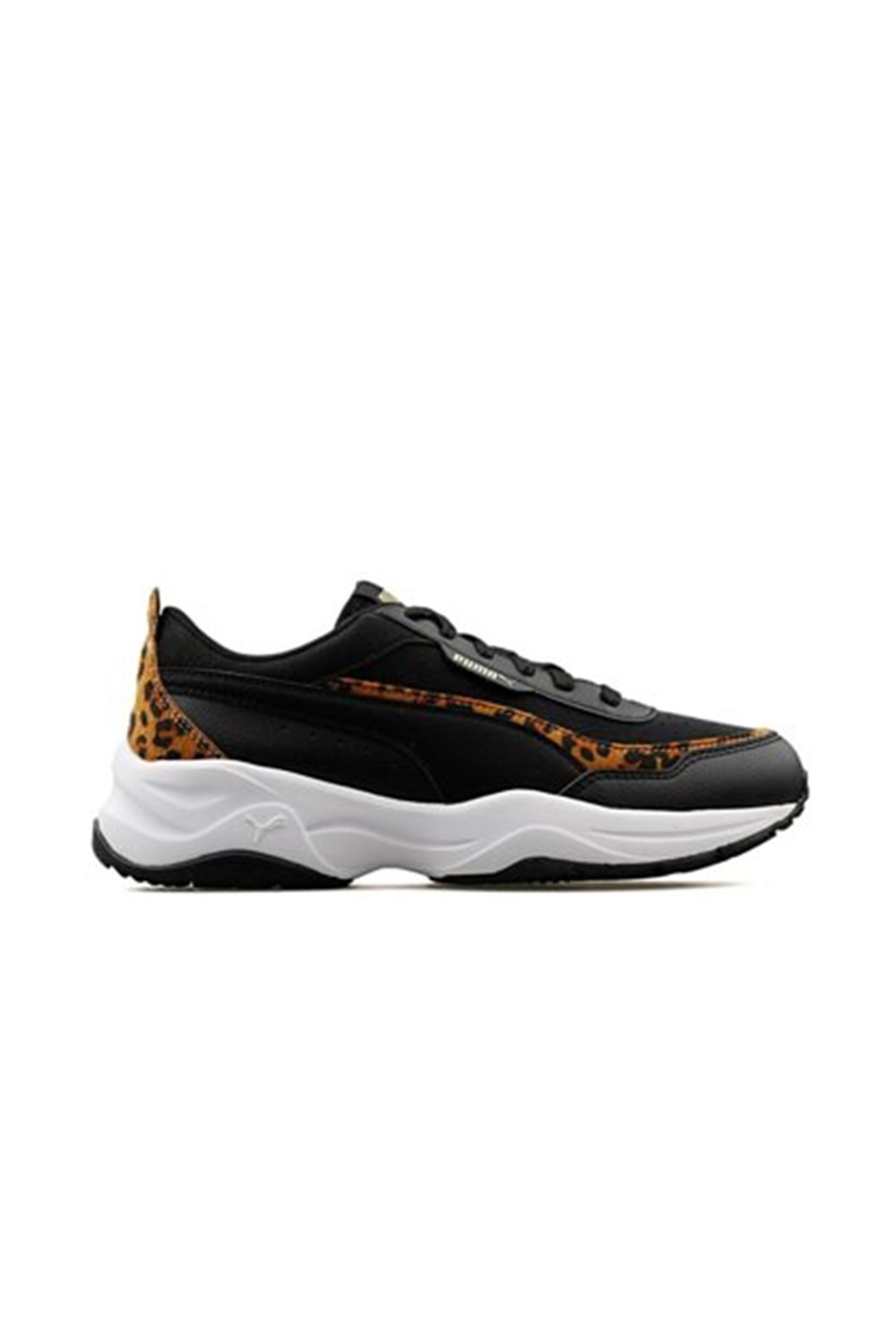 Puma Cilia Mode Leo Puma Black-Puma Black-Pum Kadın Siyah Günlük Ayakkabı - 37321701